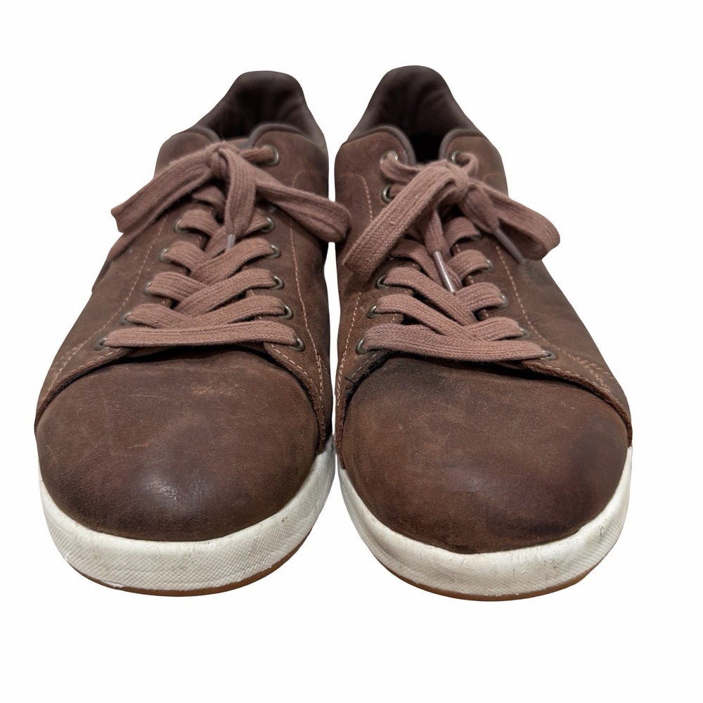 Kuru Roam Classic Court Leather Lace Up Sneaker Mens US 12 EU 46 Clove Brown - Picture 5 of 16